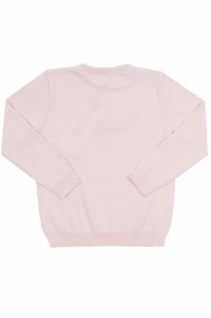 Sweater with a velvet logo, zdjęcie 2 Sweater with a velvet logo od Kenzo Kids